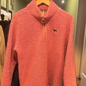 PINK Sherpa Sweater